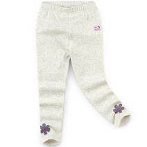 젤리스푼 여아용 Top 플라워 톡톡 기모 레깅스