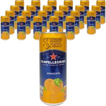 산펠레그리노 ISD 아란시아타 캔, 330ml, 24개