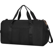 위더홈 멀티 핸들 포켓 스포츠 더플백, 블랙