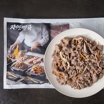자연별곡 양념 소불고기, 1개, 500g