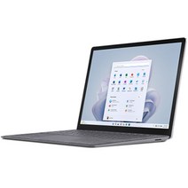 마이크로소프트 2022 서피스 랩탑5 노트북 13.5, 256GB, QZI-00021, 플래티넘, 코어i5, 8GB, WIN11 Home