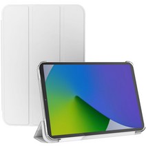 오젬 슬림핏 태블릿PC 하드커버 케이스, 화이트