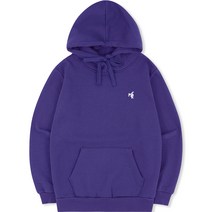 멜로즈 여성용 M~4XL 빅사이즈 멜로즈 이니셜 스몰로고 기모 후드 티셔츠