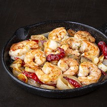 바다자리 국산깐새우 갈릭버터쉬림프 + 야채 씨키트 2인분 세트, 1개, 140g