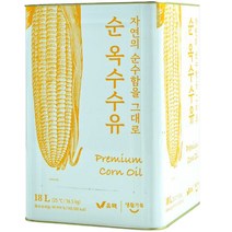 유맥 순 옥수수유, 1개, 18L