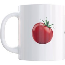샤론6 디자인 머그컵 330ml, 그로잉토마토, 1개