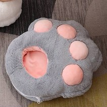 고양이 발바닥 발담요 풋워머 NH876, 그레이