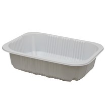 스완 국 찜 탕 도시락 일회용기 실링 배달 백색 뚜껑 미포함 19155 920ml, 100개입, 1개