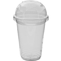스완 일회용 아이스컵 350ml + 돔 뚜껑, 50개