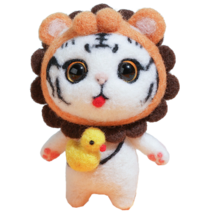 후니마켓 DIY 펠트 세트 고양이 44사자 차량용2, 혼합색상, 1세트