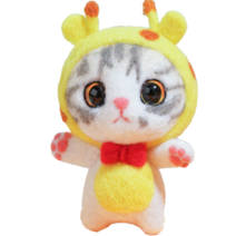 후니마켓 DIY 펠트 세트 고양이 42사슴 차량용2, 혼합색상, 1세트