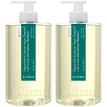 닥터시드 페퍼민트 앤 레몬 비건 비듬케어 쿨 탈모 샴푸, 1000ml, 2개
