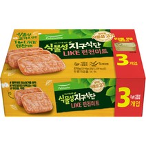 풀무원 식물성 지구식단 LIKE 런천미트, 3개, 190g
