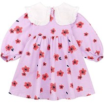 젤리스푼 여아용 플라워 퐁퐁 원피스