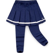 젤리스푼 여아용 팁포인트 플리츠 스커트 레깅스