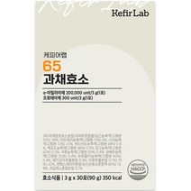네이처런스 65 과채 과일 발효 효소 30p, 1개, 90g