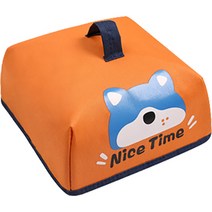 음식 보온 단열 식탁 커버 오렌지, 1개