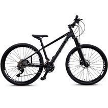 인피자 MTB 자전거 알톤 23 탈레스 2 430mm 미조립 박스배송, 174cm, 매트블랙