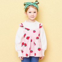 헤이미니 여아용 베리베리 뷔스티에 티셔츠