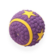 반려동물 스포츠 볼 라텍스 토이 M 9.5cm, 별볼, 1개