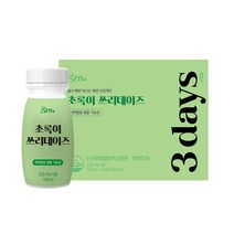GRN 흡수빠른 마시는 쾌변 다이어트 초록이 쓰리데이즈, 100ml, 3개