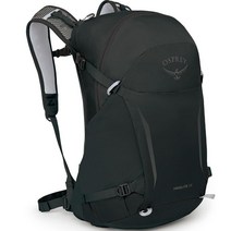 오스프리 Hikelite 26 배낭 레인커버 포함, Black ZD