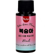 로티 아롬 복숭아향 식품 향료 30ml, 1개