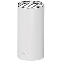 블럭마트 주방용품 럭셔리 나이프 홀더 라운드, 화이트, 1개