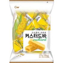 청우식품 커스터드바, 170g, 1개