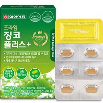 일양약품 프라임 징코 플러스 15g, 30정, 1개