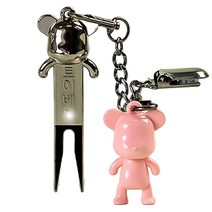 토이베어 골프 퍼터 키퍼 그린 보수기 선물세트, 핑크, 1세트