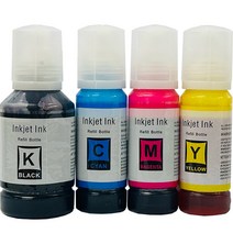 토너피아 캐논 프린터 호환잉크 4종 세트 GI-90, Black, Cyan, Magenta, Yellow, 1개