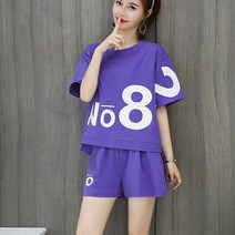 희미몰 여성용 레그 팬츠 티셔츠 투피스 LL16