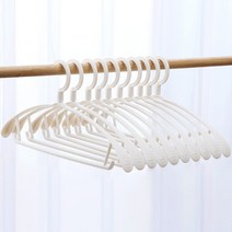솔브리빙 어깨 뿔 방지 논슬립 옷걸이, 화이트, 20개