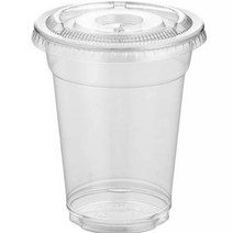 스완 일회용 아이스컵 92파이 민자뚜껑포함 92 x 145mm, 535ml, 100개