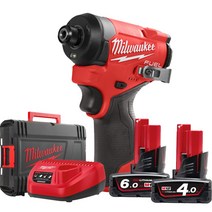 밀워키 12V FUEL 임팩트 드라이버 GEN3 M12 FID2-642X, 1개