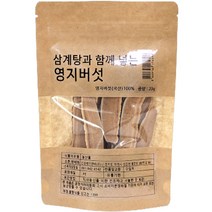 몸애조화 삼계탕과 함께 넣는 영지버섯, 1개, 20g