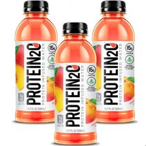 Protein2O 프로틴음료 피치망고, 500ml, 3개