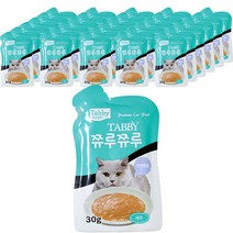 테비토퍼 고양이 쮸루쮸루 간식 12p, 새우, 30g, 48개