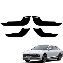 메이튼 디 올 뉴 가죽 스크래치 도어커버 SC, 현대 그랜저GN7, 블랙