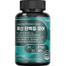 퍼니트 류신 단백질 코어 60g, 60정, 1개