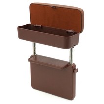 삼에스 콘솔쿠션 사이드포켓 팔걸이, 브라운, 1개