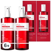 폴메디슨 시그니처 바디미스트 베이비파우더향, 211ml, 6개