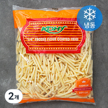 코팅 막대감자 슈스트링 7mm (냉동), 2개, 2kg