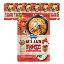 폰타나 밀라노 크림치즈 로제 파스타 소스, 7개, 150g