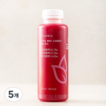 올가니카 ABC 주스, 300ml, 5개