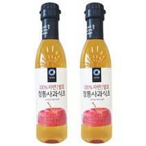 대상 청정원 정통사과식초, 470ml, 2개