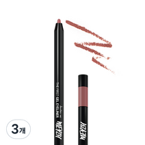 머지 더 퍼스트 젤 아이라이너 0.5g, G5 로지 버건디, 3개