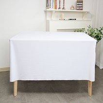 생활방수 테이블보, WHITE, 330 x 155cm