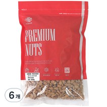 다다모마켓 커피 땅콩, 1kg, 6개